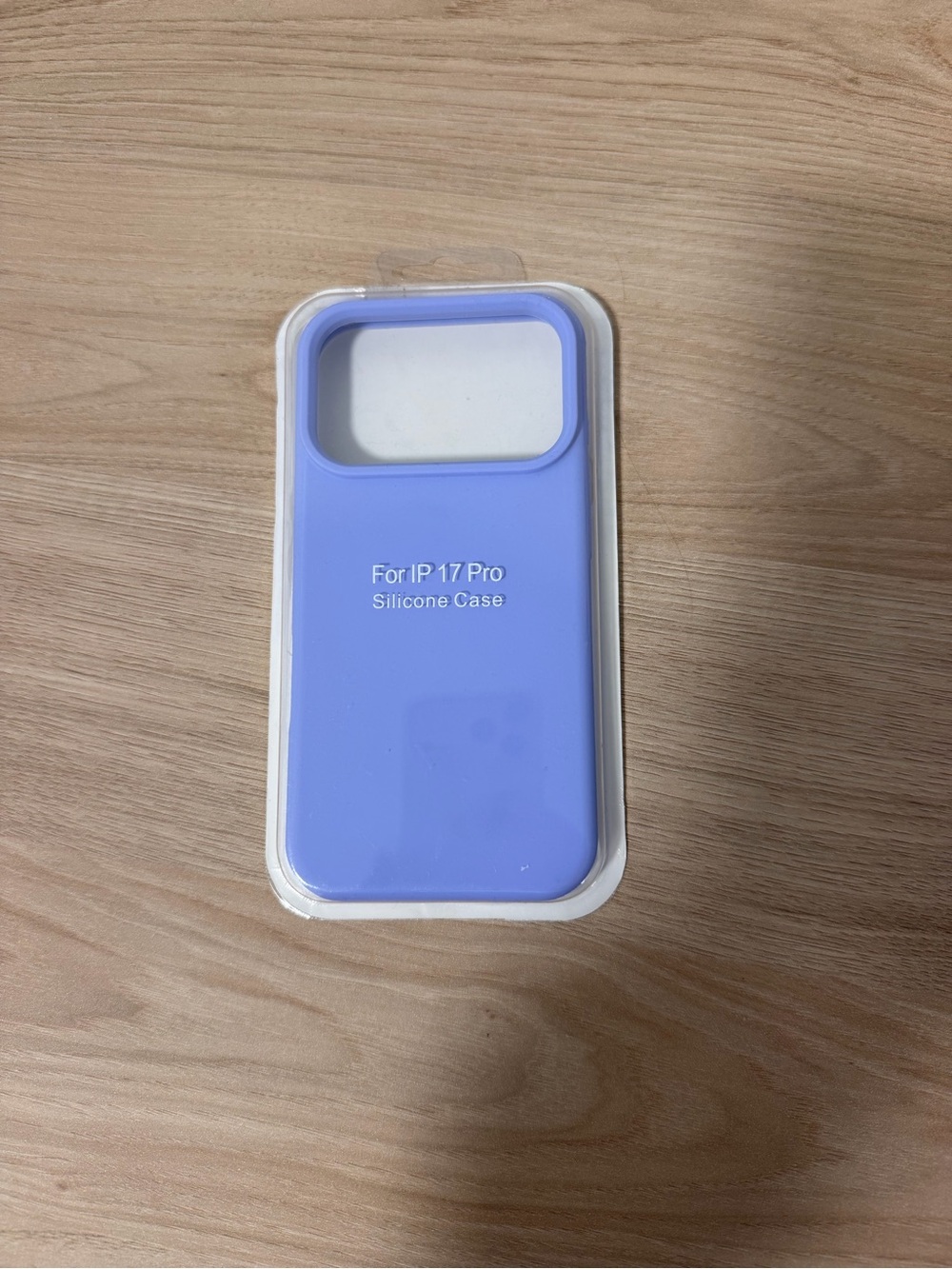 Silicone Phone Case for iPhone 17 Pro - Lavender